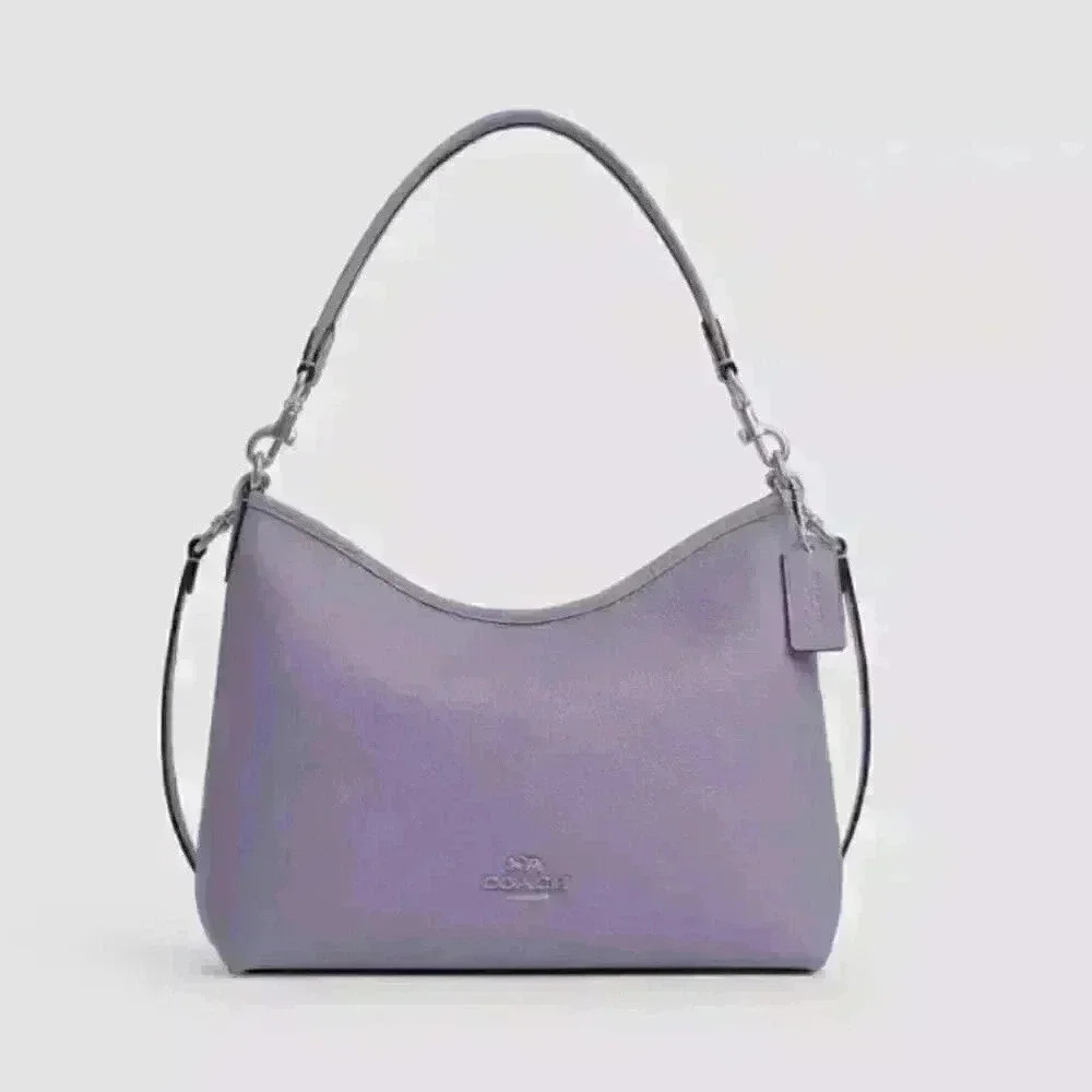Coach Laurel Shoulder Bag in Light Violet (Color Sold Out) NWT
